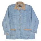 BIT & BRIDLE Womens Chore Jacket Blue XL