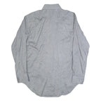 RALPH LAUREN Regent Mens Plain Shirt Grey Long Sleeve L