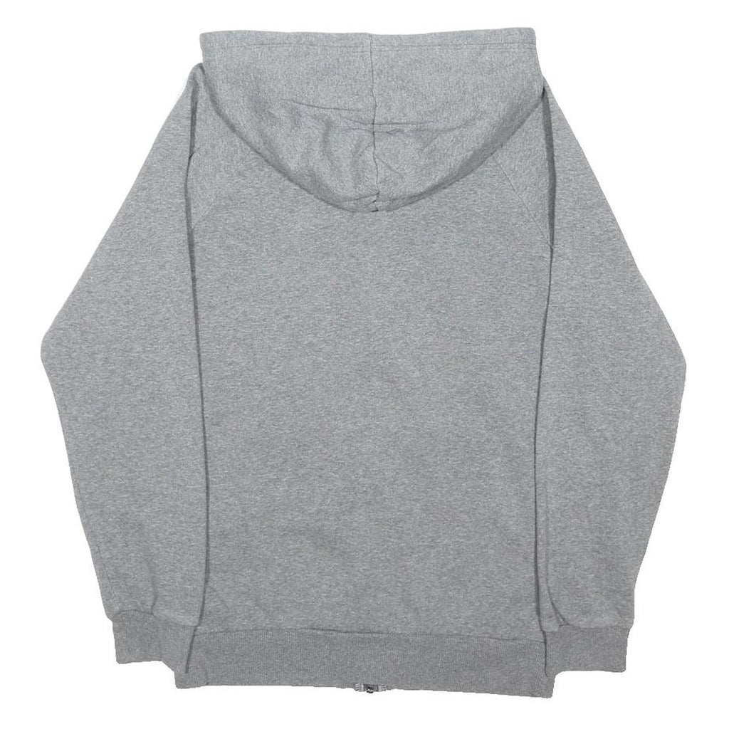 UNDER ARMOUR Mens Grey Full Zip Hoodie XS Cotton Blend Casual Sportswear