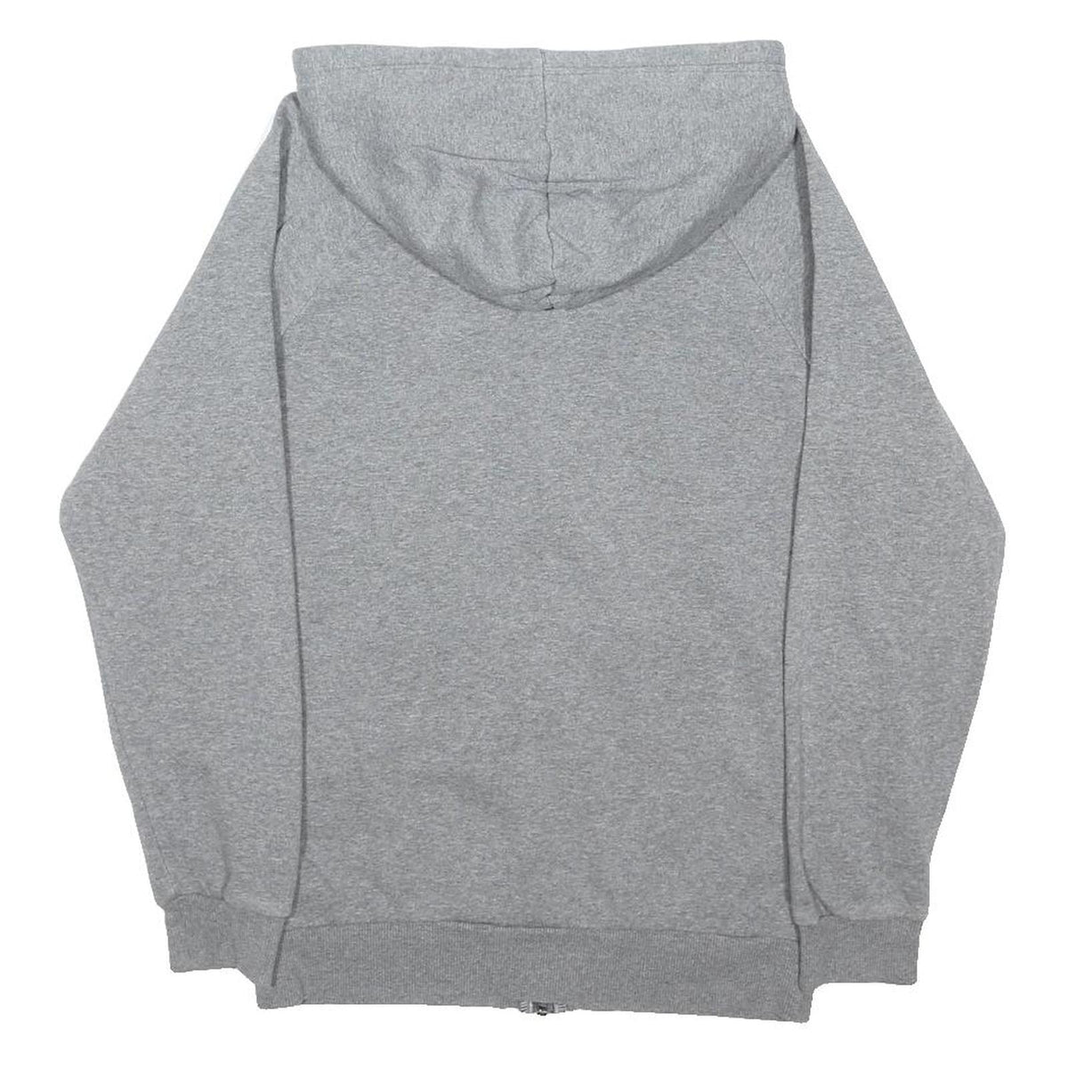 UNDER ARMOUR Mens Grey Full Zip Hoodie XS Cotton Blend Casual Sportswear