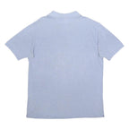 KAPPA Mens Light Blue Polo Shirt L Cotton Basic Short Sleeve Classic Fit
