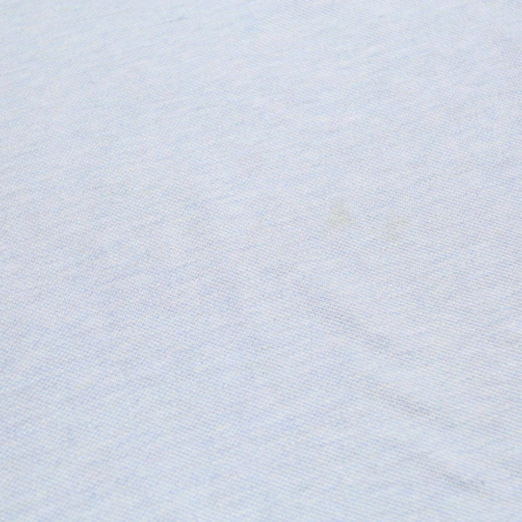 KAPPA Mens Light Blue Polo Shirt L Cotton Basic Short Sleeve Classic Fit