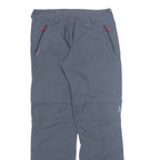 QUECHUA Outdoor Womens Trousers Grey Regular Tapered W30 L32