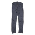 LEVI'S Mens Slim Blue Denim Jeans W30 L32 Classic Zip Pockets