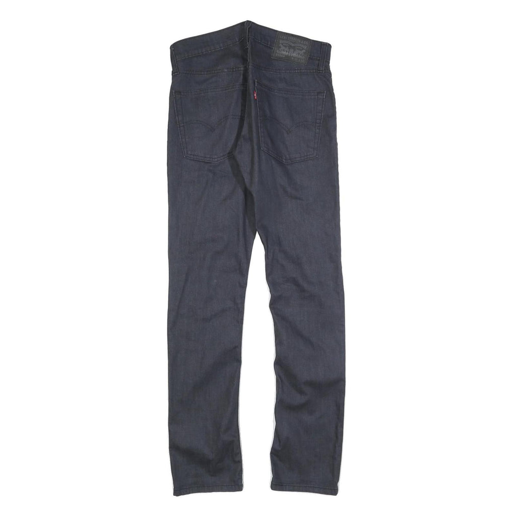 LEVI'S Mens Slim Blue Denim Jeans W30 L32 Classic Zip Pockets