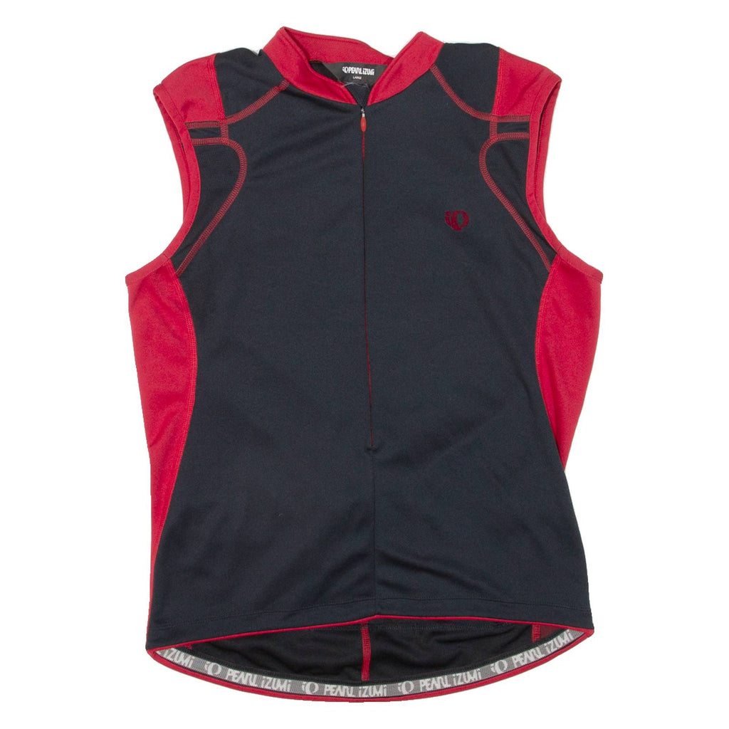 Cycling Mens Jersey Black 1/2 Zip L