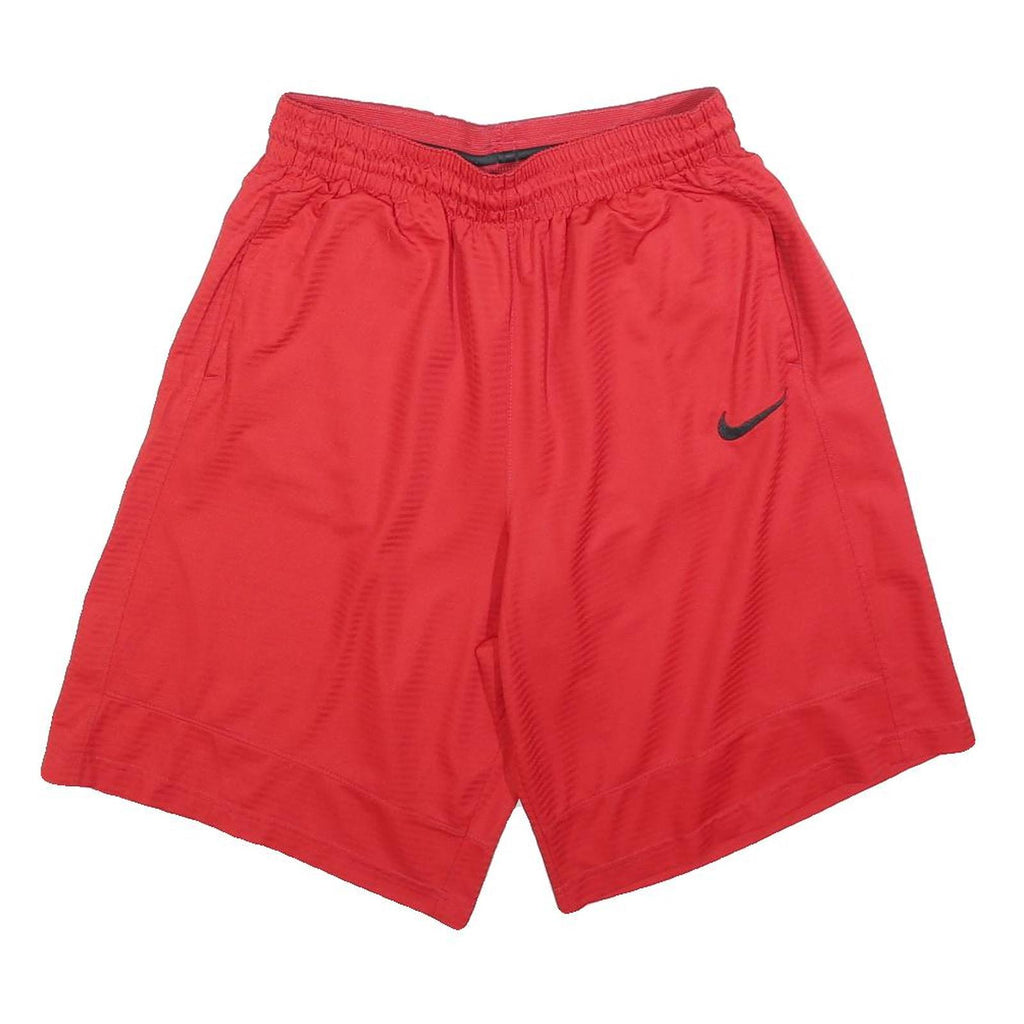 NIKE Mens Red Casual Sports Shorts L W30 Lightweight Polyester