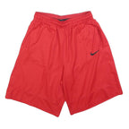 NIKE Mens Red Casual Sports Shorts L W30 Lightweight Polyester