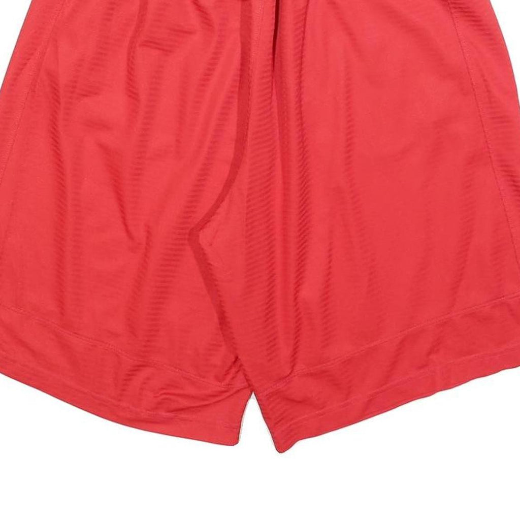 NIKE Mens Red Casual Sports Shorts L W30 Lightweight Polyester