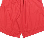 NIKE Mens Red Casual Sports Shorts L W30 Lightweight Polyester