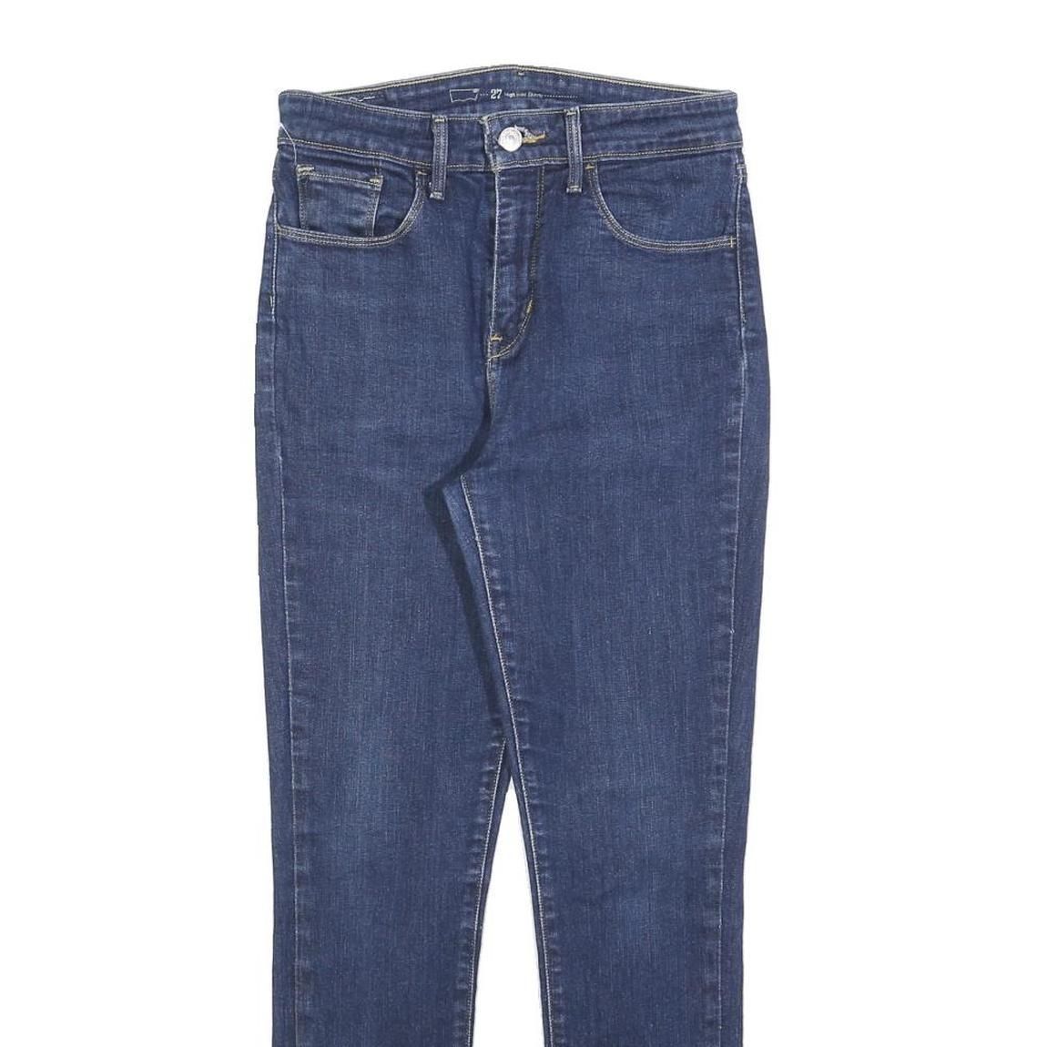 LEVI'S Womens Jeans Blue Slim Skinny Denim Medium W27 L27 Classic Cotton Blend