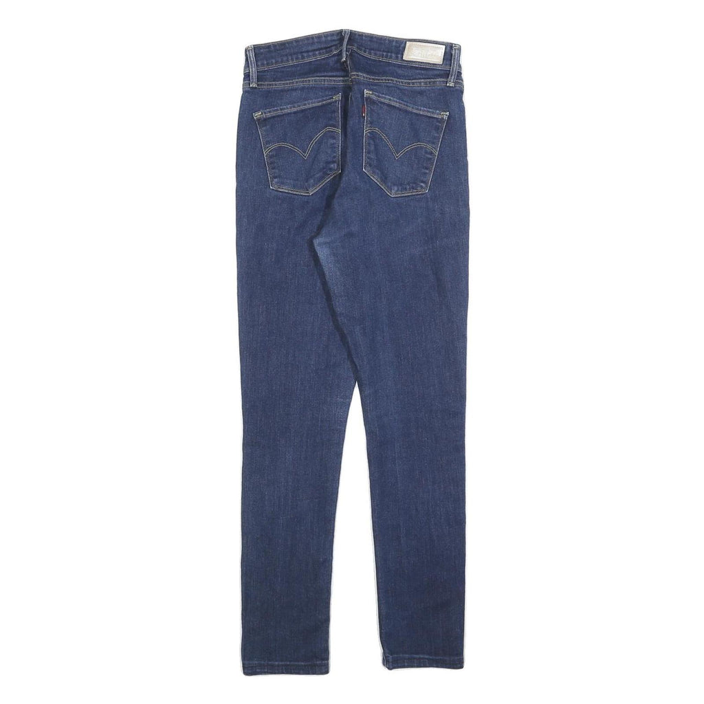 LEVI'S Womens Jeans Blue Slim Skinny Denim Medium W27 L27 Classic Cotton Blend