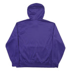 NIKE Mens Purple Suns Basketball Hoodie L Cotton Blend Pullover Sports