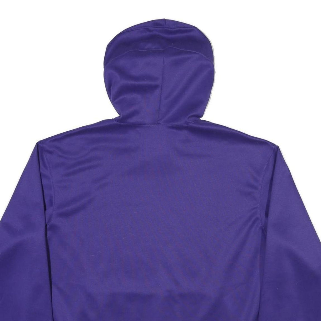 NIKE Mens Purple Suns Basketball Hoodie L Cotton Blend Pullover Sports