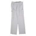 IMI Mens Wool Blend Grey Regular Straight Leg Trousers W30 L34 Casual Smart
