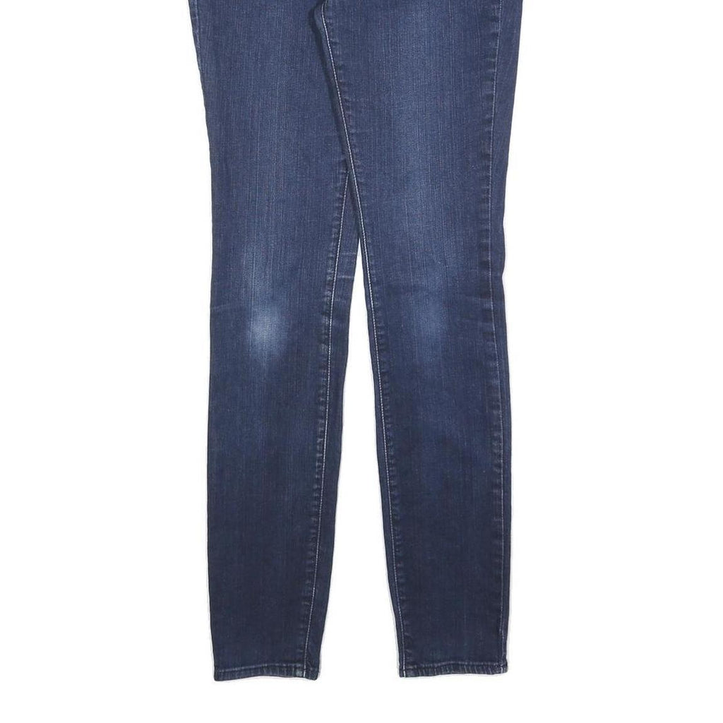 LEVI'S Womens Slim Blue Denim Slim Skinny Jeans W30 L32 Classic Cotton Blend Zip