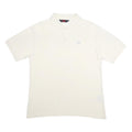KAPPA Mens White Cotton Short Sleeve Polo Shirt L Classic Logo Casual Fashion