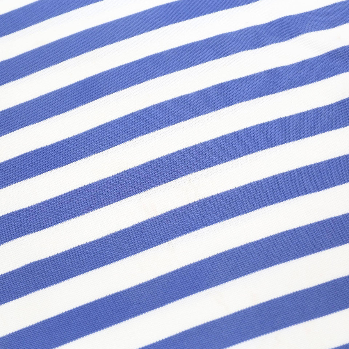 NIKE Mens Blue & White Striped Short Sleeve Polo Shirt M Cotton Casual Style