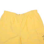 NAUTICA Mens Shorts Yellow Cotton Casual Cargo XL W34 Nautical Embroidered