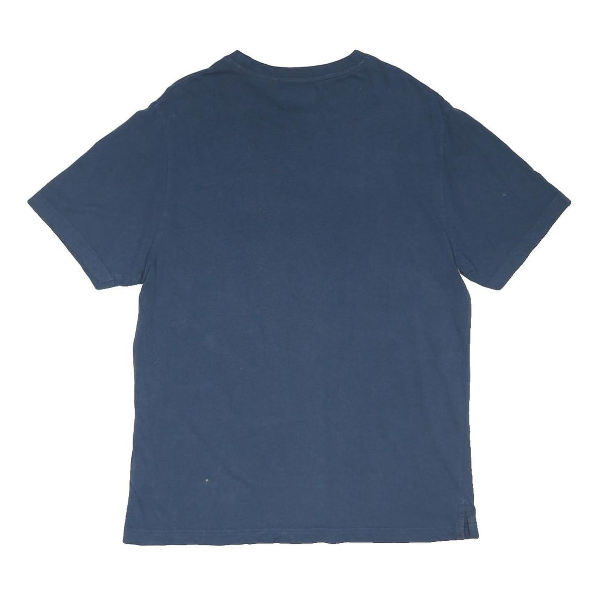 LEE COOPER Mens Blue Graphic T-Shirt L Short Sleeve Crew Neck Cotton Blend