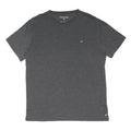 CALVIN KLEIN Mens Grey Cotton Blend T-Shirt M Short Sleeve Crew Neck Minimalist
