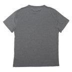 CALVIN KLEIN Mens Grey Cotton Blend T-Shirt M Short Sleeve Crew Neck Minimalist