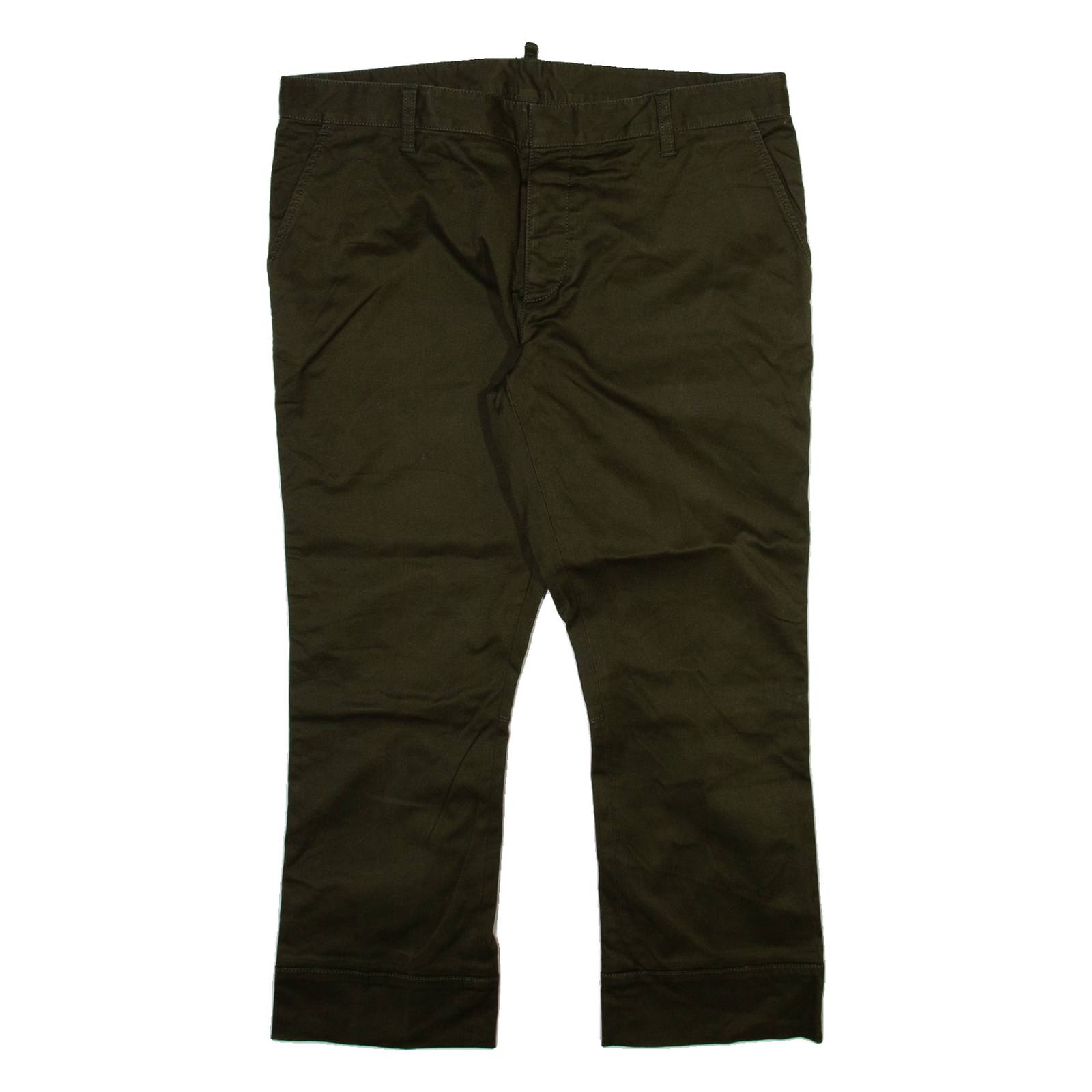 DSQUARED2 Womens Trousers Green Slim Straight W36 L26