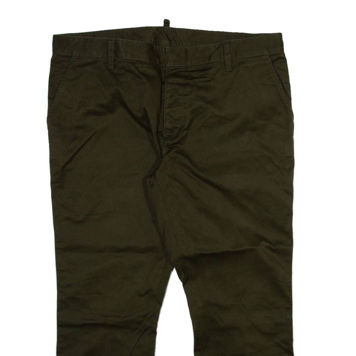 DSQUARED2 Womens Trousers Green Slim Straight W36 L26