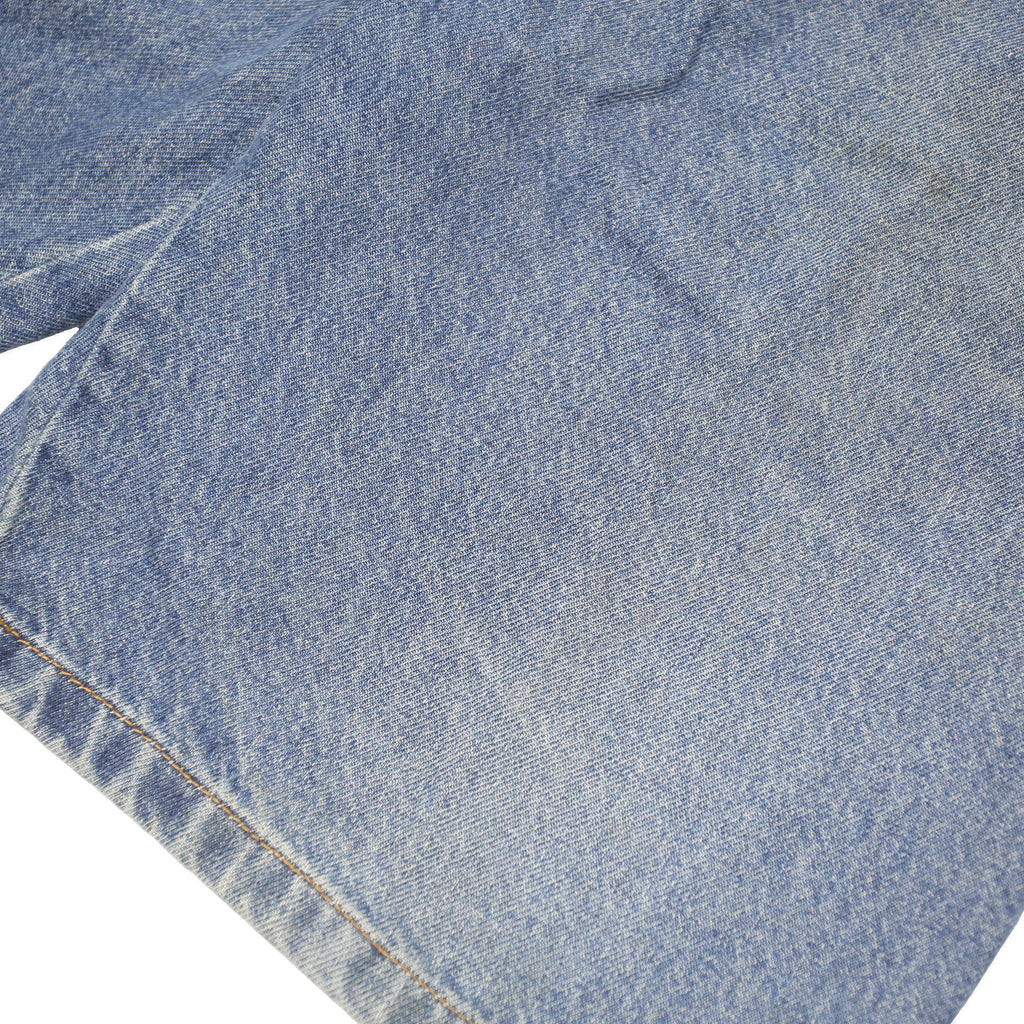 WRANGLER Mens Shorts Blue Denim Regular L W36 Classic Fit Casual Pockets