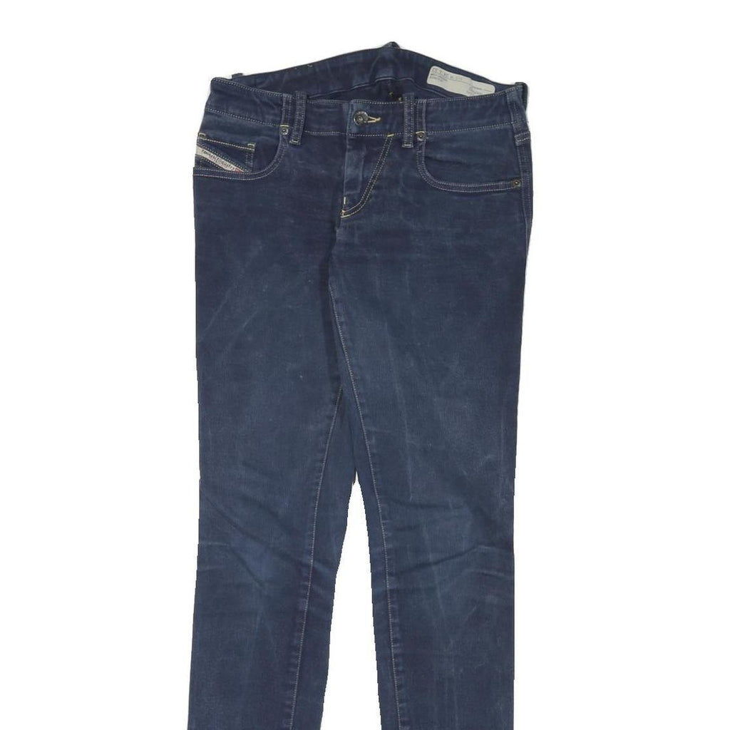 DIESEL Womens Jeans Blue Slim Skinny Denim Light W28 L32 Stylish Comfortable