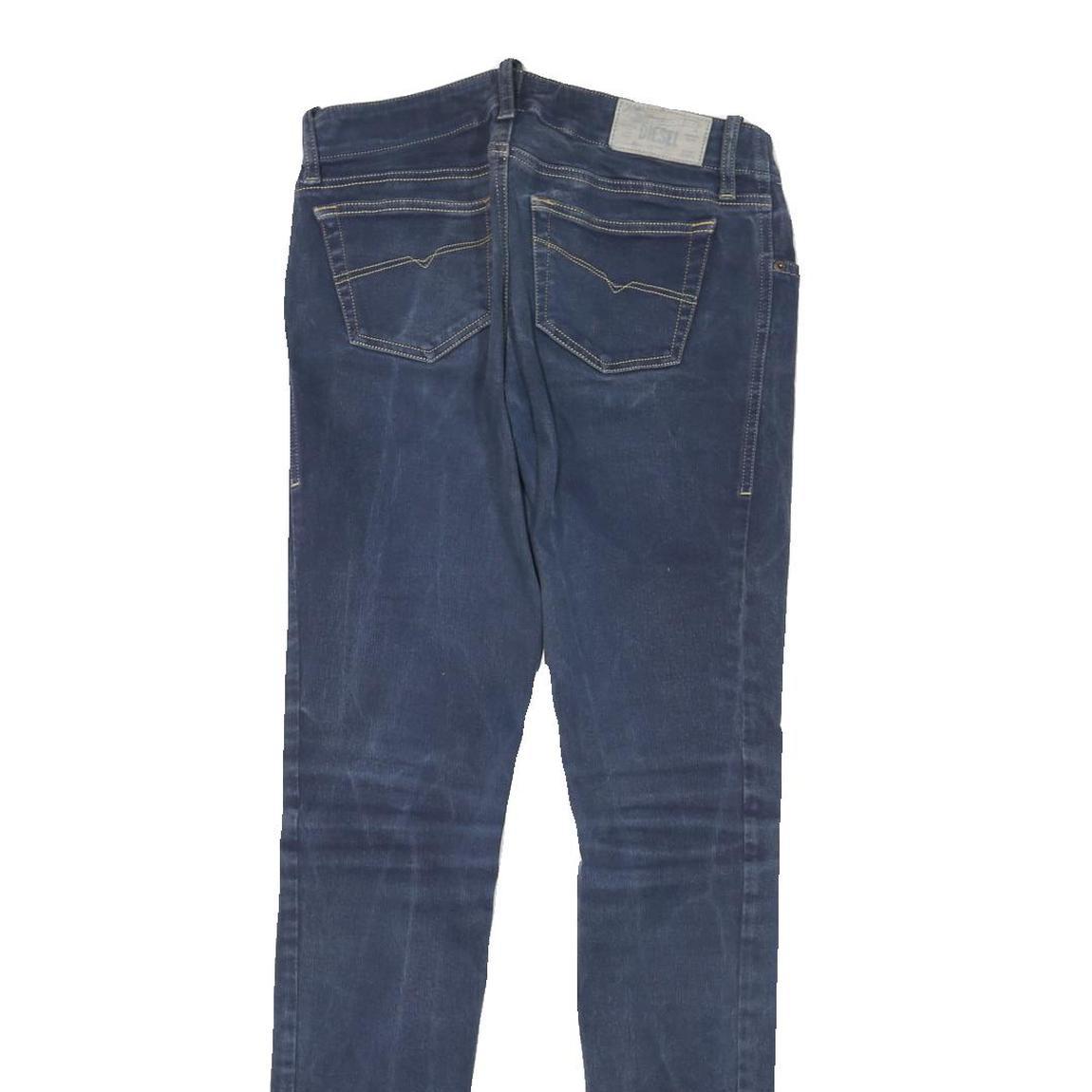 DIESEL Womens Jeans Blue Slim Skinny Denim Light W28 L32 Stylish Comfortable