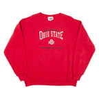 LEE Buckeyes Ohio State Mens Sweatshirt Red USA L