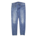 G-STAR Mens Slim Blue Denim Medium W32 L32 Cotton Blend Zip Jeans Casual Stylish