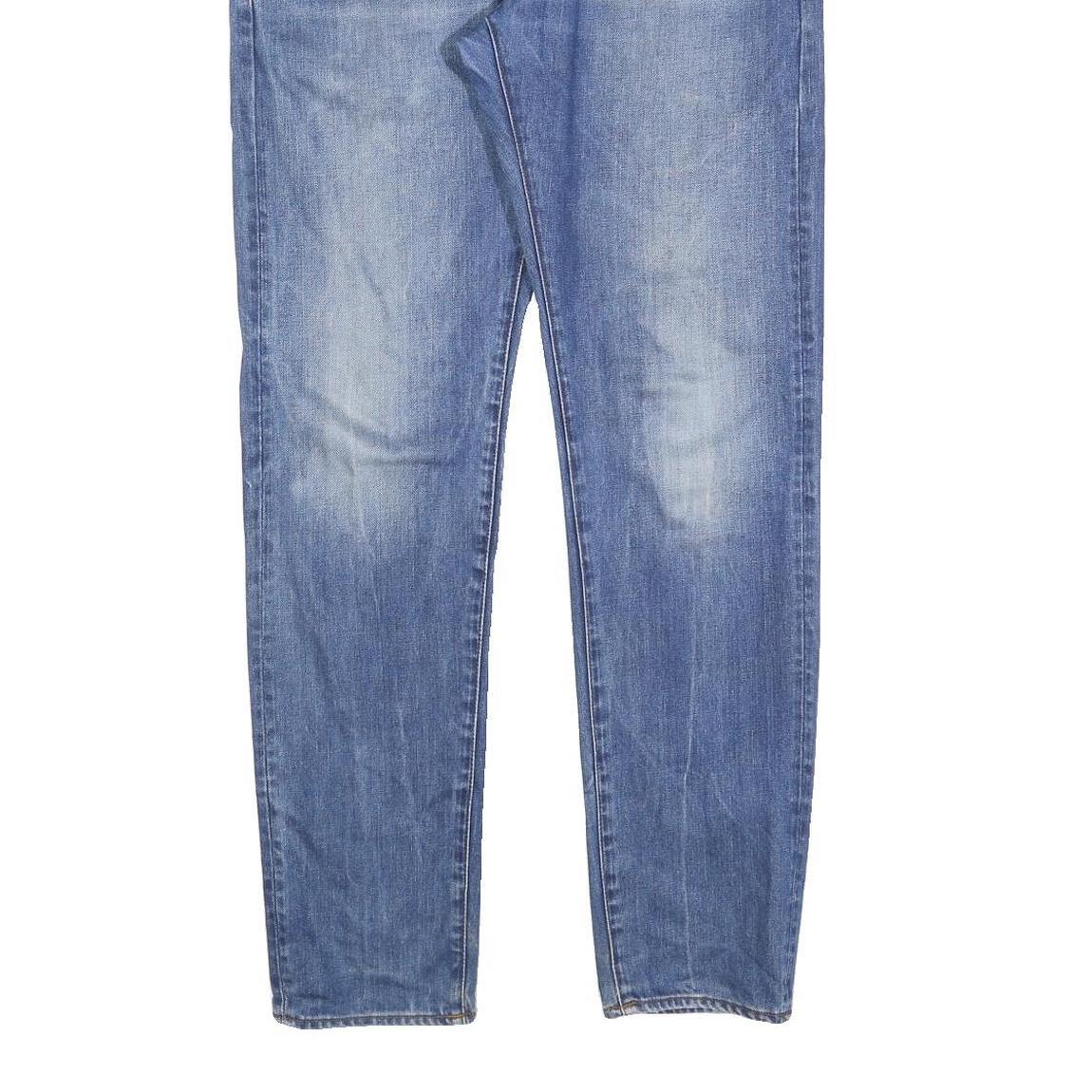 G-STAR Mens Slim Blue Denim Medium W32 L32 Cotton Blend Zip Jeans Casual Stylish