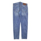 G-STAR Mens Slim Blue Denim Medium W32 L32 Cotton Blend Zip Jeans Casual Stylish