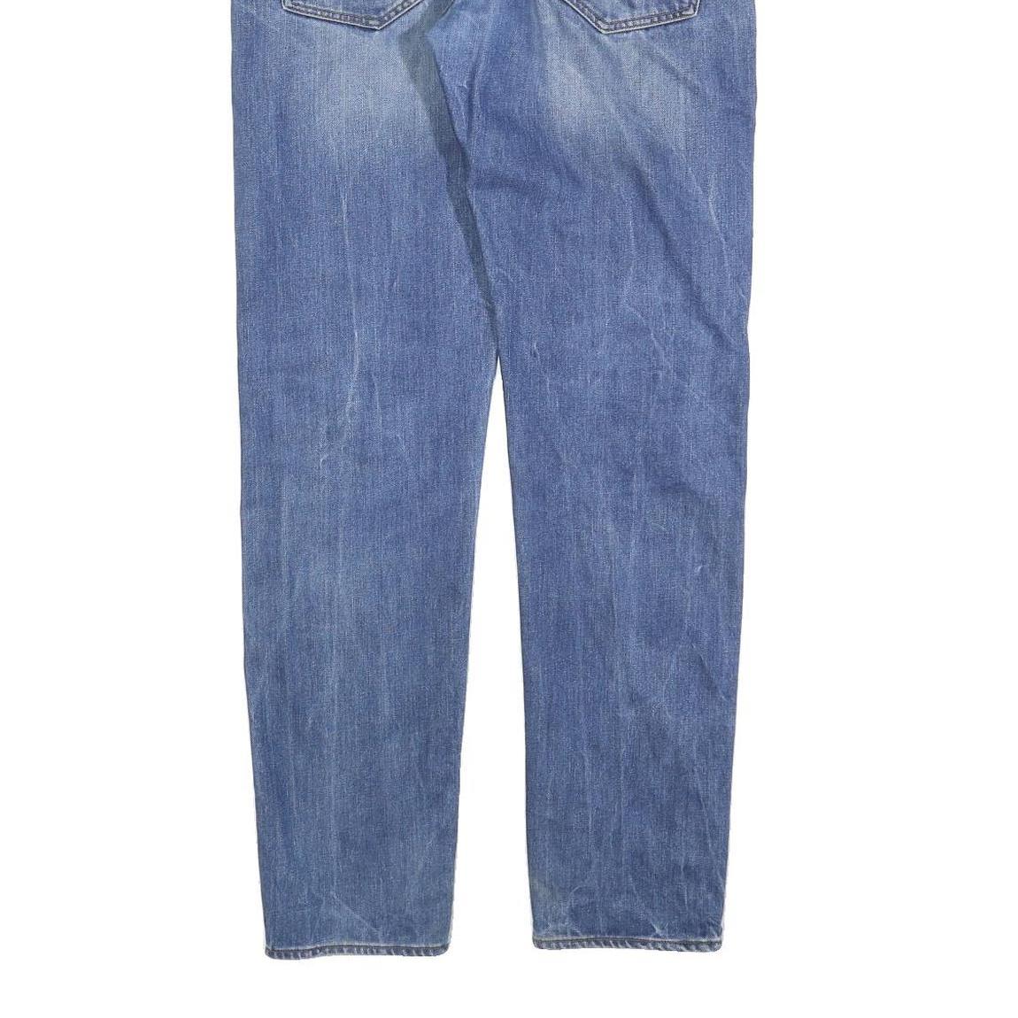 G-STAR Mens Slim Blue Denim Medium W32 L32 Cotton Blend Zip Jeans Casual Stylish