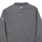 SHERPA Mens Grey Black Zip Jacket L Polyester Blend Outdoor Casual Insulated