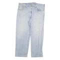 LEVI'S 504 Mens Regular Fit Blue Denim Rinse W38 L27 Classic Zip Jeans