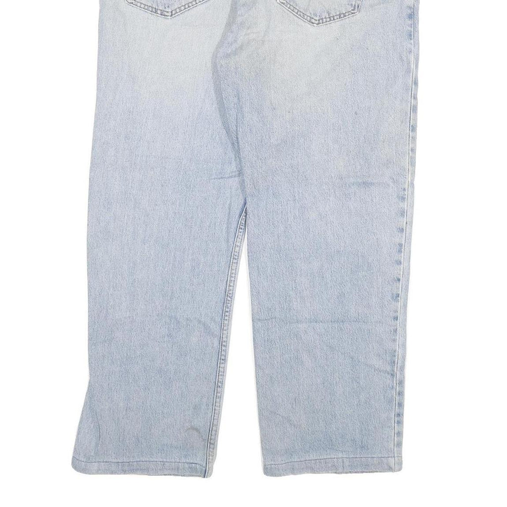 LEVI'S 504 Mens Regular Fit Blue Denim Rinse W38 L27 Classic Zip Jeans