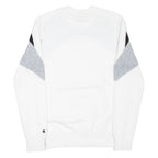 CHAMPION Mens Sweatshirt White XS