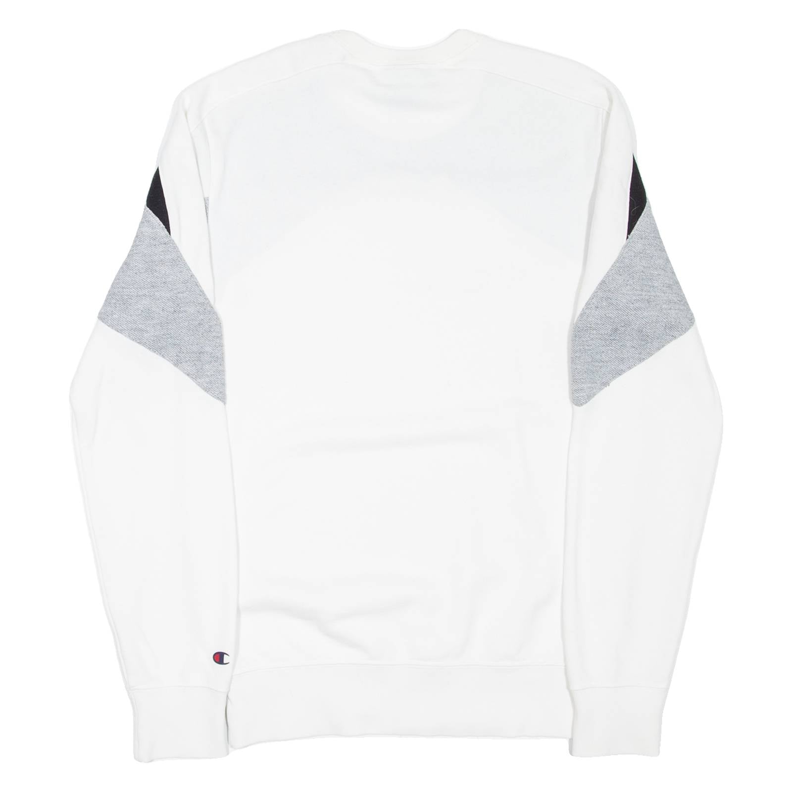 CHAMPION Mens Sweatshirt White XS
