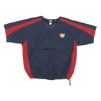 COOPERSTOWN Mens Navy & Red Polyester Blend Jacket M V-Neck Zip Sportswear