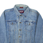 DENIM GEAR Mens Denim Jacket Blue XL