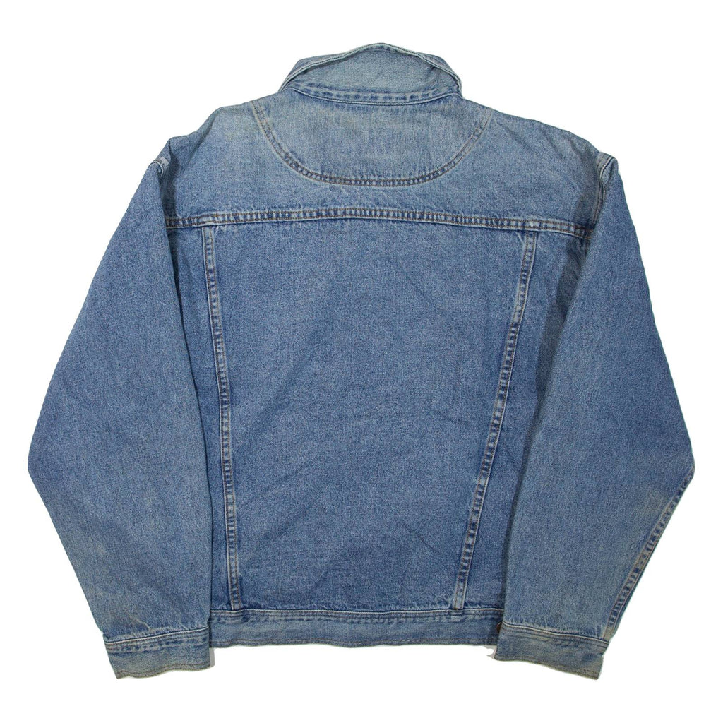 DENIM GEAR Mens Denim Jacket Blue XL