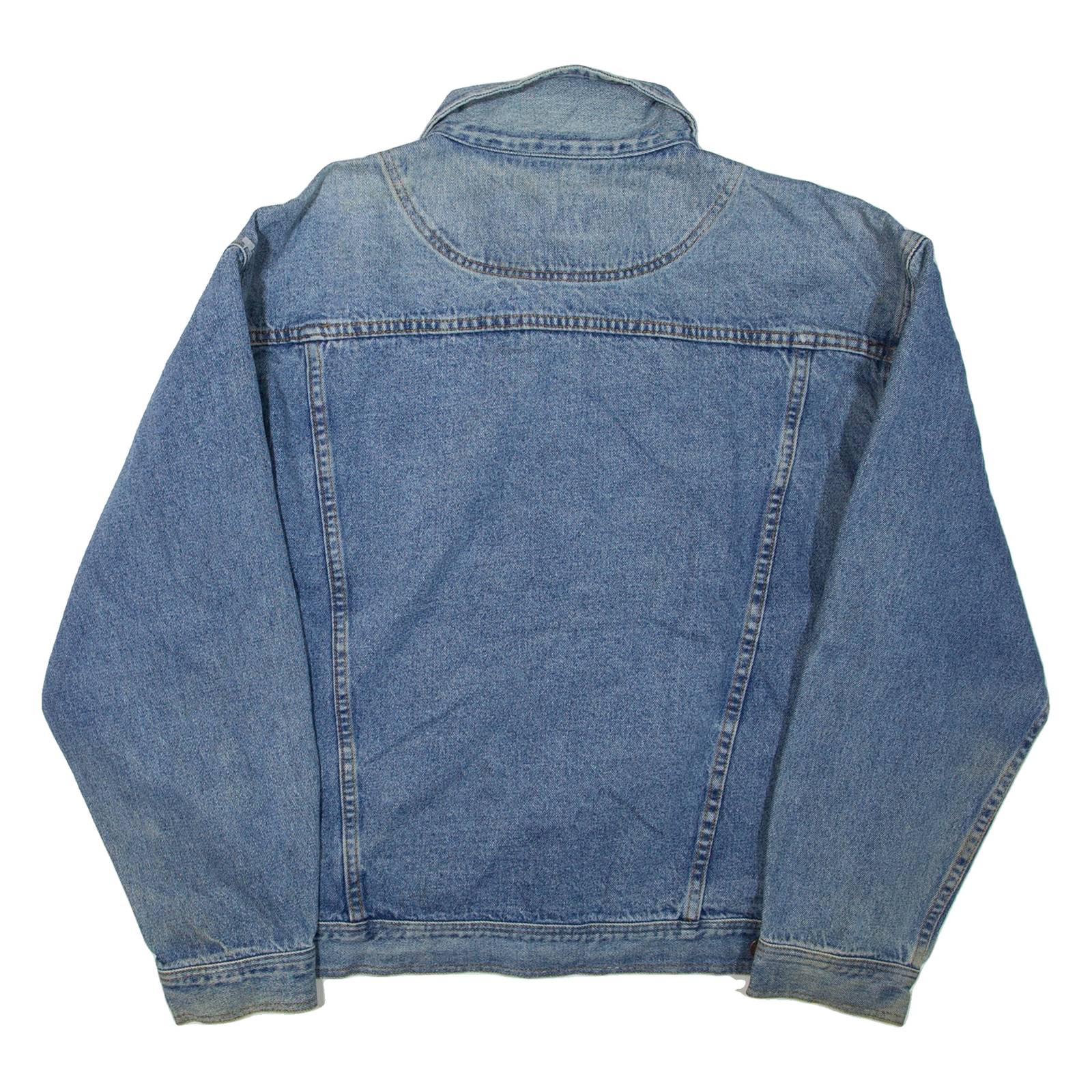 DENIM GEAR Mens Denim Jacket Blue XL