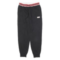 FILA Womens Joggers Black & Red Slim Tapered S W26 L28 Cotton Blend Sporty