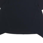 ZARA Womens Black Basic Top Short Sleeve Crew Neck S Polyester Blend Casual