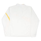 FILA Mens White & Yellow Zip Jacket XL Polyester Blend Sport Casual