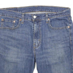 LEVI'S Mens Denim Blue Regular Fit Cut-Off Shorts M W33 Classic Style