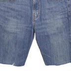 LEVI'S Mens Denim Blue Regular Fit Cut-Off Shorts M W33 Classic Style